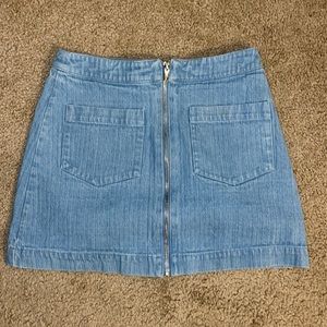 small jean skirt
